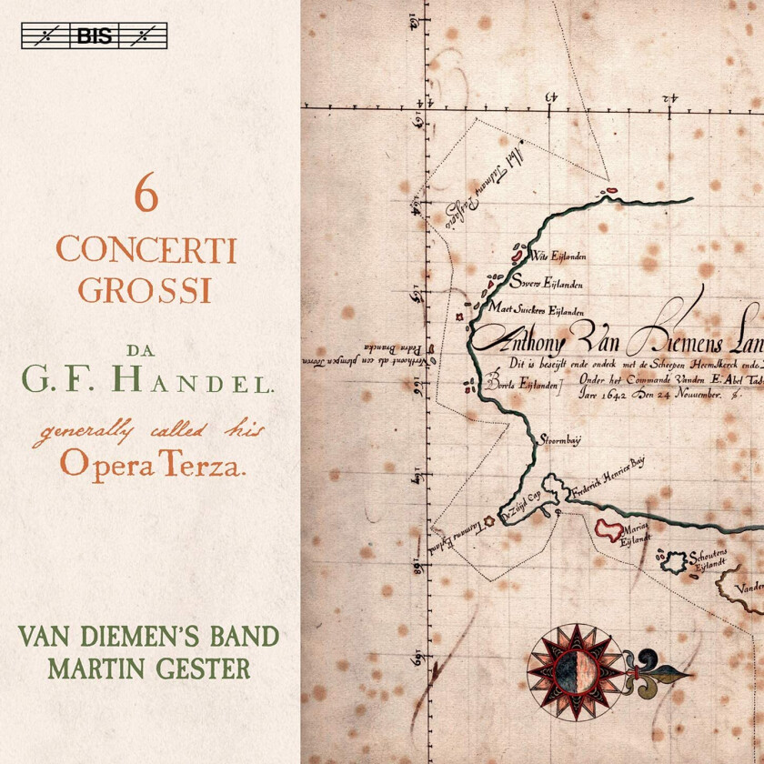 Martin Gester, Van Diemen's Band  Handel: Six Concerti Grossi, Op. 3  CD