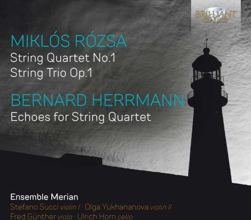 Ensemble Merian, Bernard Herrmann, Miklos Rozsa Rózsa & Herrmann: Music For String Quartet CD