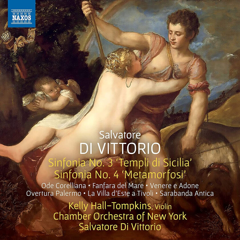 Kelly HallTompkins, Chamber Orchestra Of New York, Salvatore Di Vittorio Vittorio: Sinfonia No. 3 'templi Di Sicila' & Sinfonia No. 4 'metamorfosi' CD