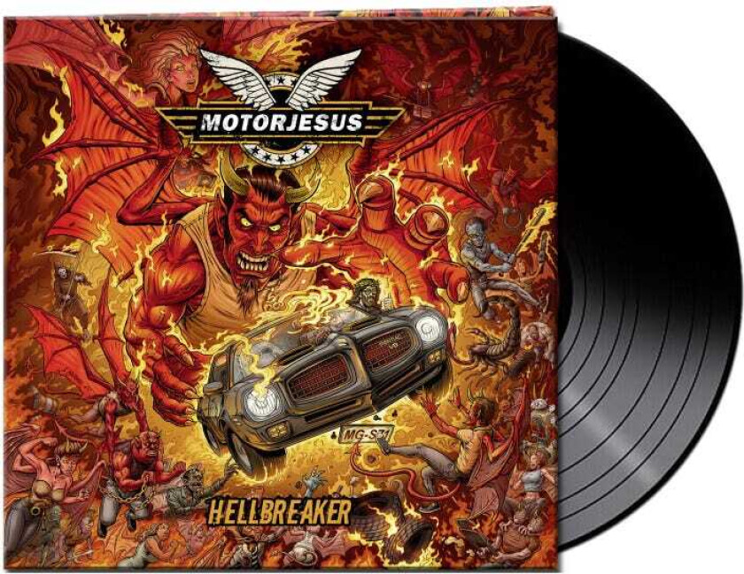 Motorjesus Hellbreaker LP/Vinyl