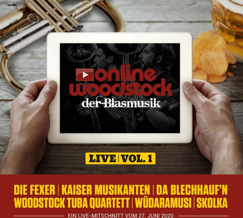 Diverse Artister  Online Woodstock Der Blasmusik Live Vol.1  CD