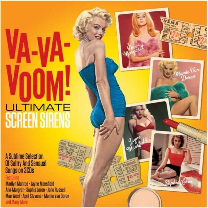 Diverse Artister VaVaVoom Ultimate Screen Sirens CD