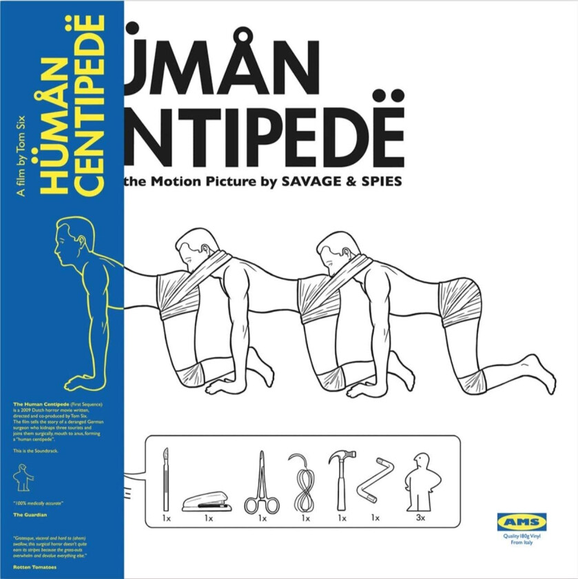 Savage & Spies, Filmmusikk Human Centipede LP/Vinyl
