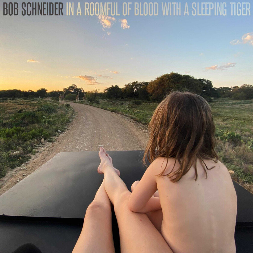 Bob Schneider In A Roomful Of Blood With A Sleeping Tiger LP/Vinyl