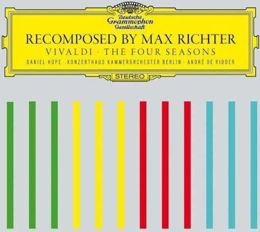 Max Richter, Konzerthaus Kammerorchester Berlin, André de Ridder Recomposed By Max Richter: Vivaldi, The Four Seasons CD