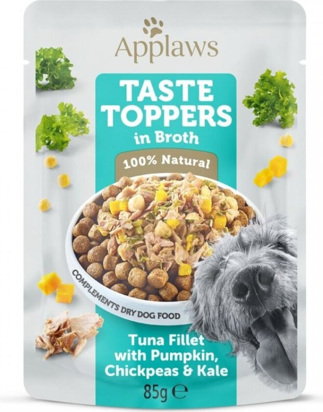 Applaws Taste Toppers Tunfisk med Gresskar, Kikerter & Grønnkål 85 g