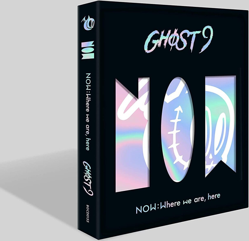 Ghost9 Now : Where We Are, Here (Incl. 144pg Photobook, Photocard, 2pc Postcard, Hologram Sticker, Characte CD