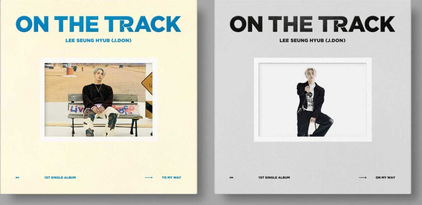 Lee Seung Hyub, J.Don  On The Track (Hard Cover Digipak, Incl. 80pg Booklet, Polaroid Conceptphotocard + Selfie Photocard)  CD