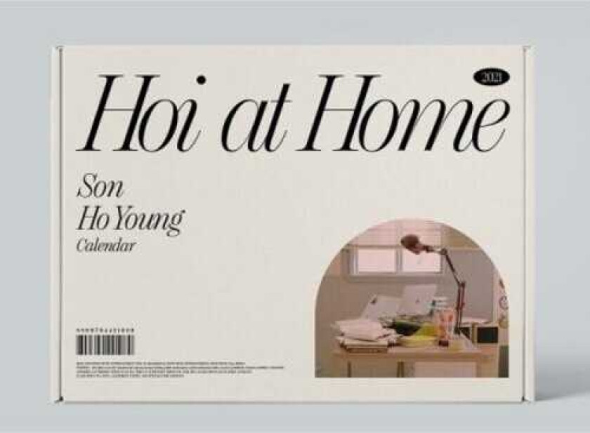 Son Ho Young 2021 Hoi At Home (Incl. Stand Calendar, Card Holder, Paper Door Sign + 2pc Transparent Photocard) CD