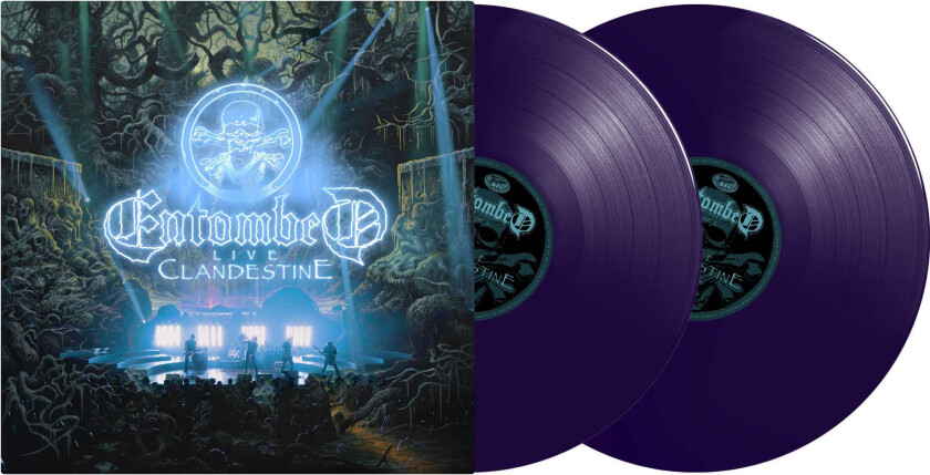 Entombed Clandestine Live LP/Vinyl