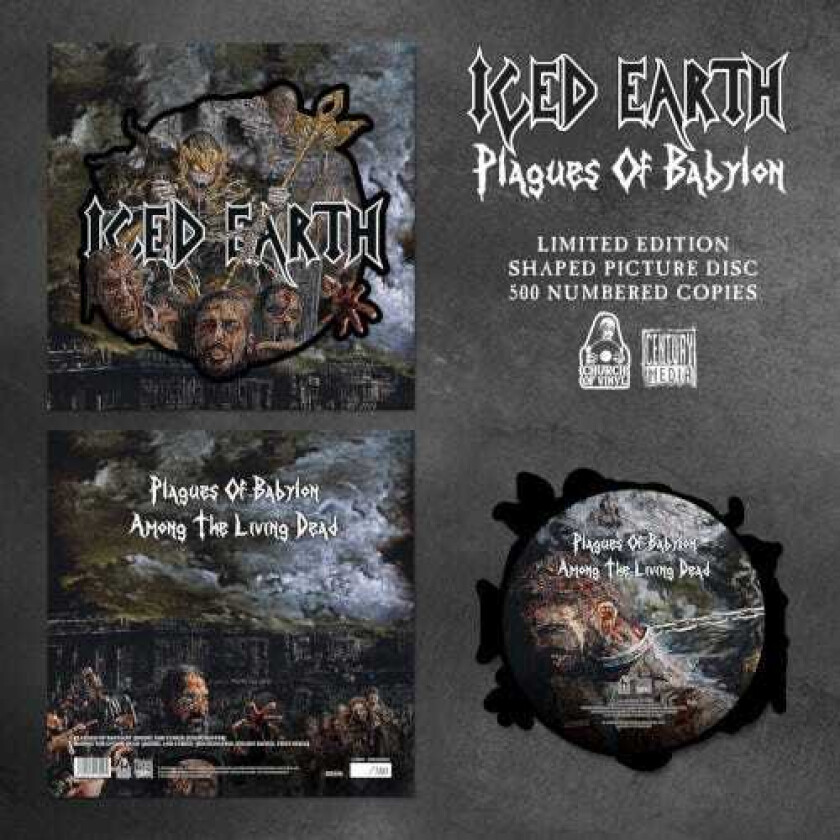 Iced Earth Plagues Of Babylon LP/Vinyl