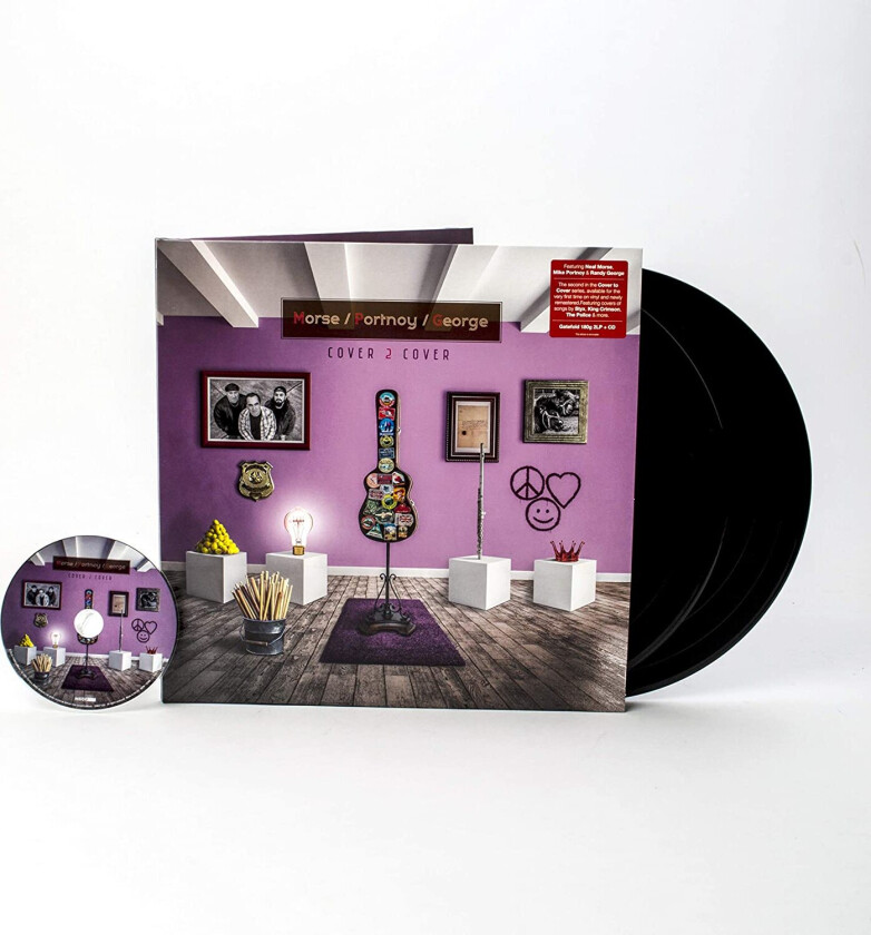 Neal Morse, Mike Portnoy, Randy George Cover 2 Cover (ReMastered 2020) LP/Vinyl