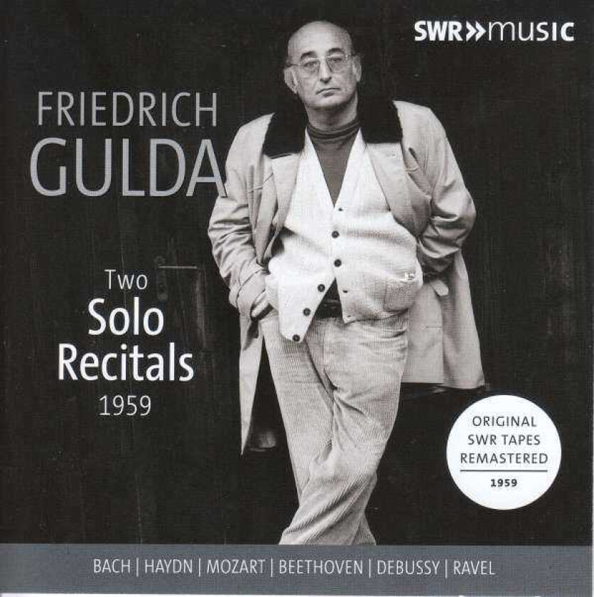 Friedrich Gulda Two Solo Recitals 1959 CD