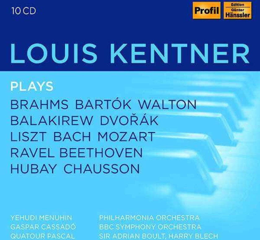 Louis Kentner, Mili Balakirew, Jeno Hubay, Sergei Ljapunow Louis Kentner Plays CD