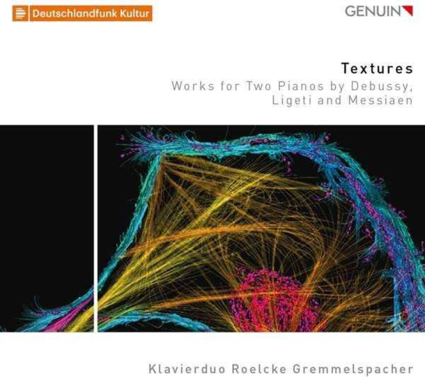 Piano Duo Roelcke Gremmelspacher Textures Works For Two Pianos By Debussy, Ligeti, & Messiaen CD