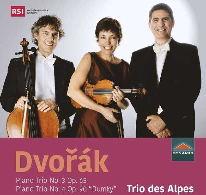 Trio Des Alpes Dvorák: Piano Trio No. 3, Op. 65; Piano Trio No. 4, Op. 90 'dumky' CD