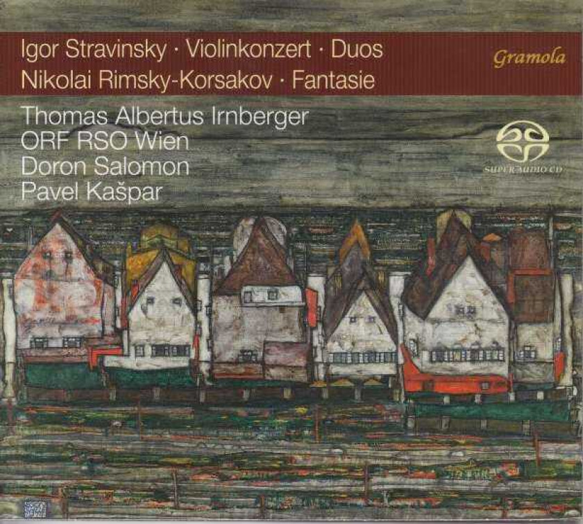 Thomas Albertus Irnberger, ORF RadioSymphonieorchester Wien, Pavel Kaspar, Doron Salomon  RimskyKorsakov: Violinkonzert; Duos; Stravinsky: Fantasie  CD