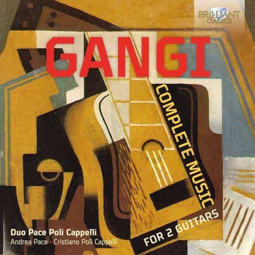 Duo Pace Poli Cappelli, Mario Gangi Mario Gangi;Complete Music For 2 Guitars CD