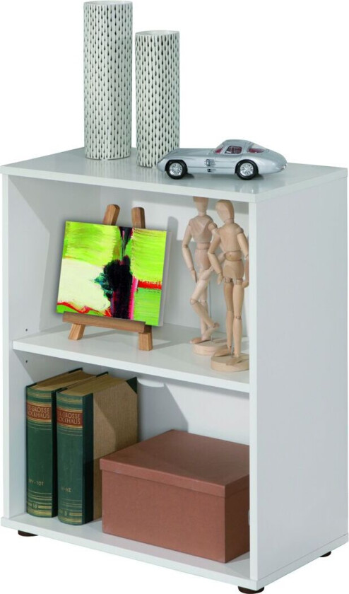 Ace hylle 2 rom hvit.