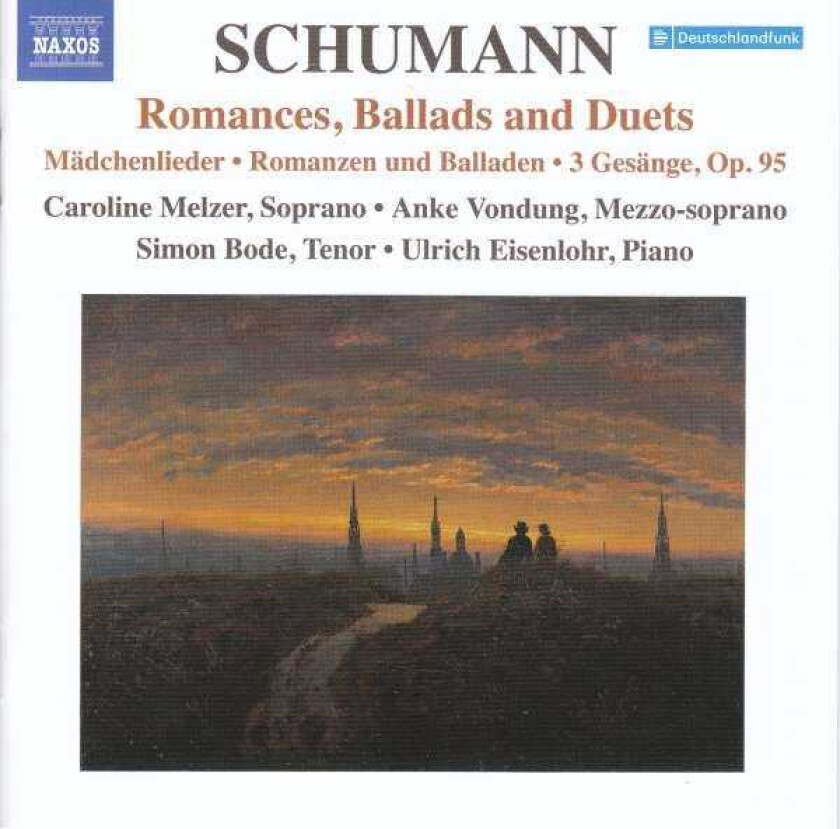 Caroline Melzer, Anke Vondung, Simon Bode, Ulrich Eisenlohr Robert Schumann: Romances, Ballads, & Duets CD