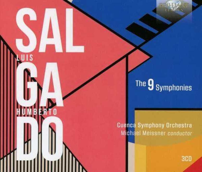 Cuenca Symphony Orchestra, Michael Meissner, Luis Humberto Salgado Salgado: The 9 Symphonies CD
