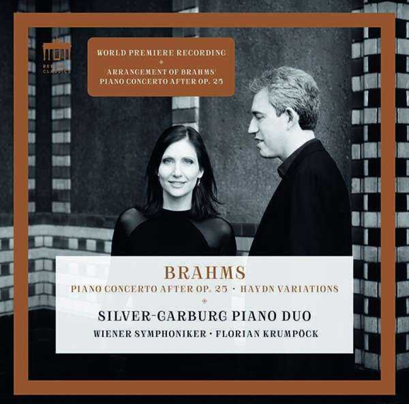 Duo SilverGarburg, Wiener Symphoniker, Florian Krumpock  Brahms: Piano Concerto After, Op. 25; Haydn Variations  CD