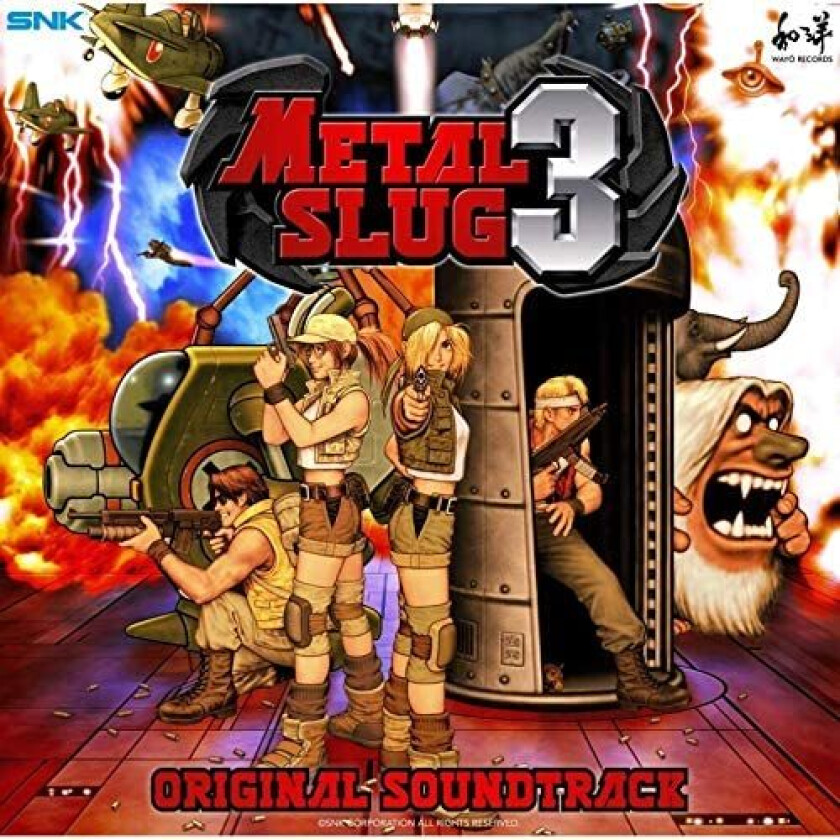 SNK Sound Team, Spillmusikk Metal Slug 3 Original Soundtrack LP/Vinyl