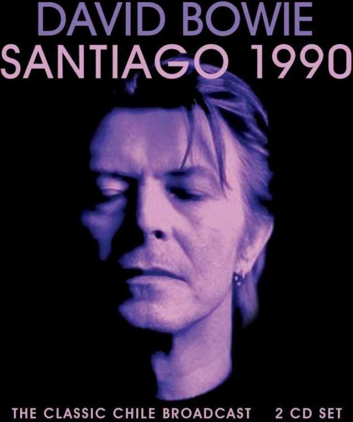 David Bowie Santiago 1990 FM Radio Broadcast Recording CD