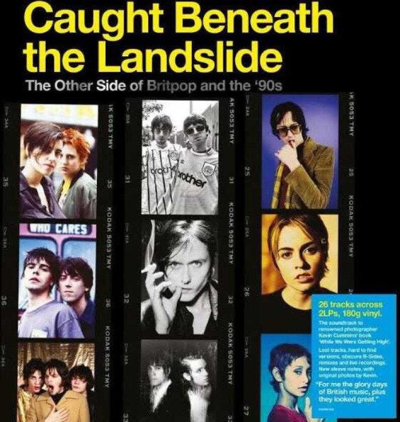 Diverse Artister, Diverse Rock Caught Beneath The Landslide The Other Side Of Britpop & The 90's LP/Vinyl