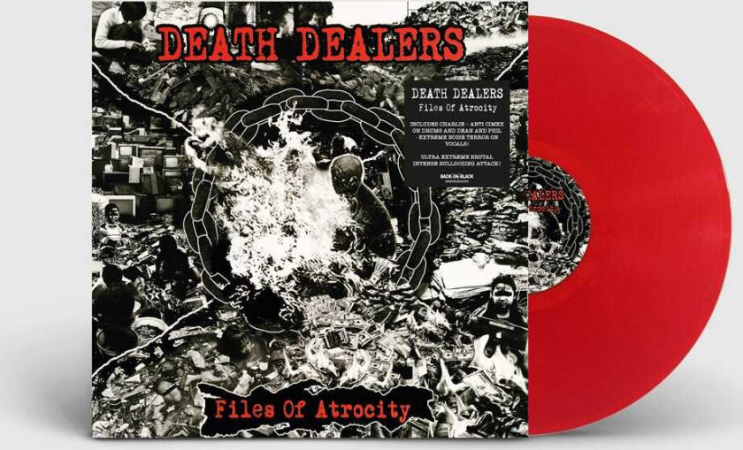Death Dealers Files Of Atrocity LP/Vinyl