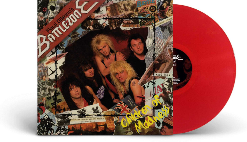 Paul Di'Anno's Battlezone, Paul Di'Anno Children Of Madness LP/Vinyl