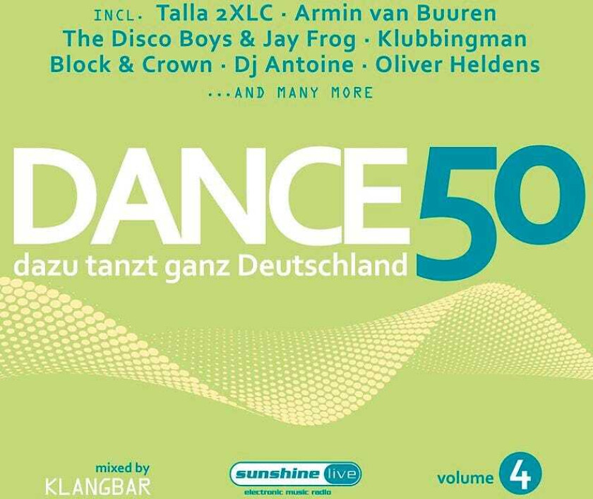Diverse Artister, Diverse Electronica Dance 50 Vol. 4 CD