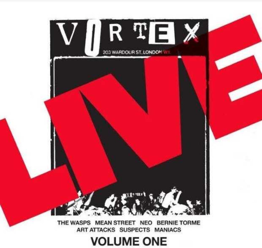 Diverse Artister, Diverse Rock Live At The Vortex Vol 1 LP/Vinyl