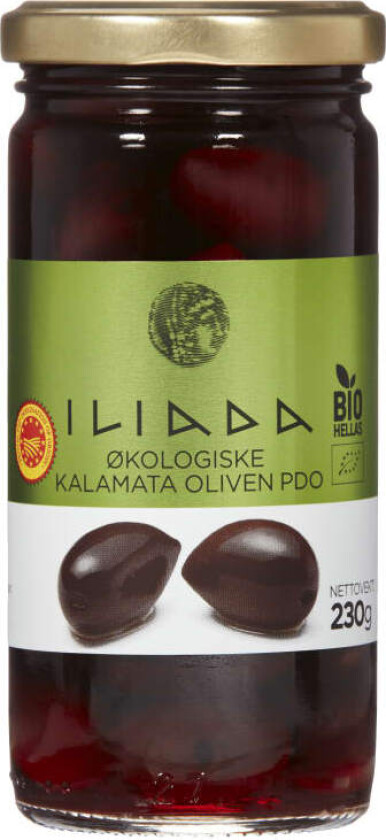 Oliven Sort Økologisk 230g