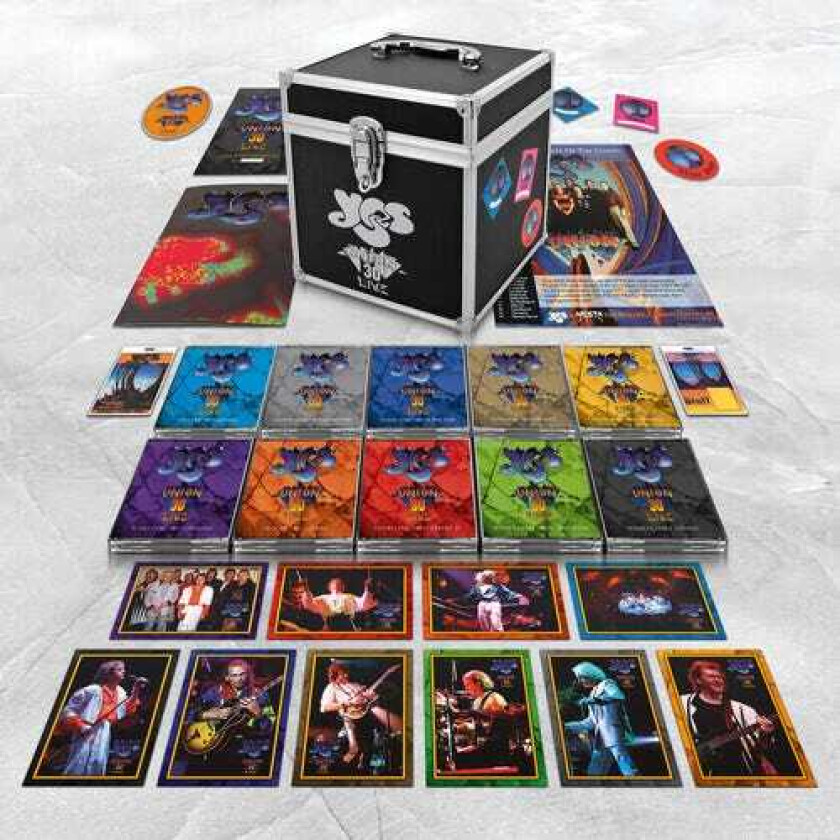 Yes  Union 30 Live  Super Deluxe Flight Case  CD