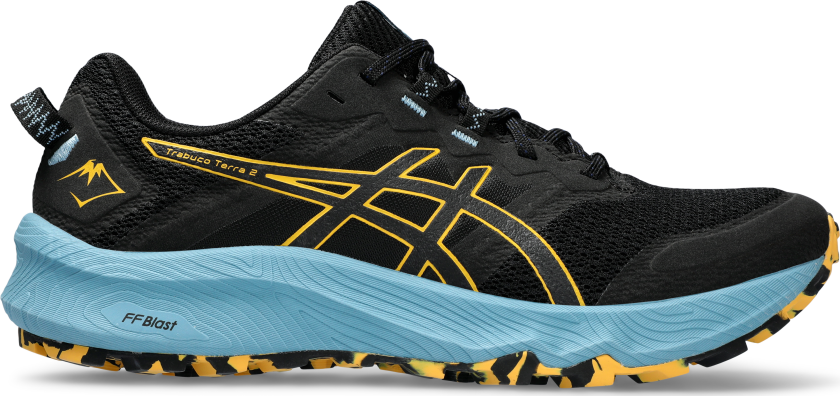 Asics GEL-Trabuco Terra 2, terrengløpesko, herre BLACK/HONEY