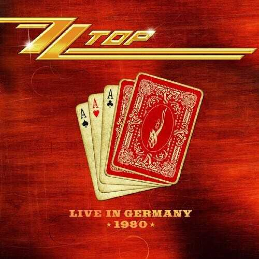 ZZ Top Live In Germany 1980 LP/Vinyl