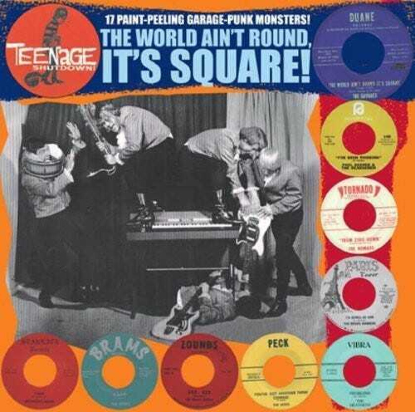 Diverse Artister, Diverse Rock Teenage Shut Down The World Ain't Rou LP/Vinyl
