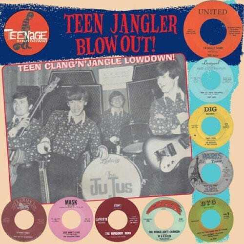 Diverse Artister, Diverse Rock  Teenage Shut Down  The Jangler Blowout  LP/Vinyl