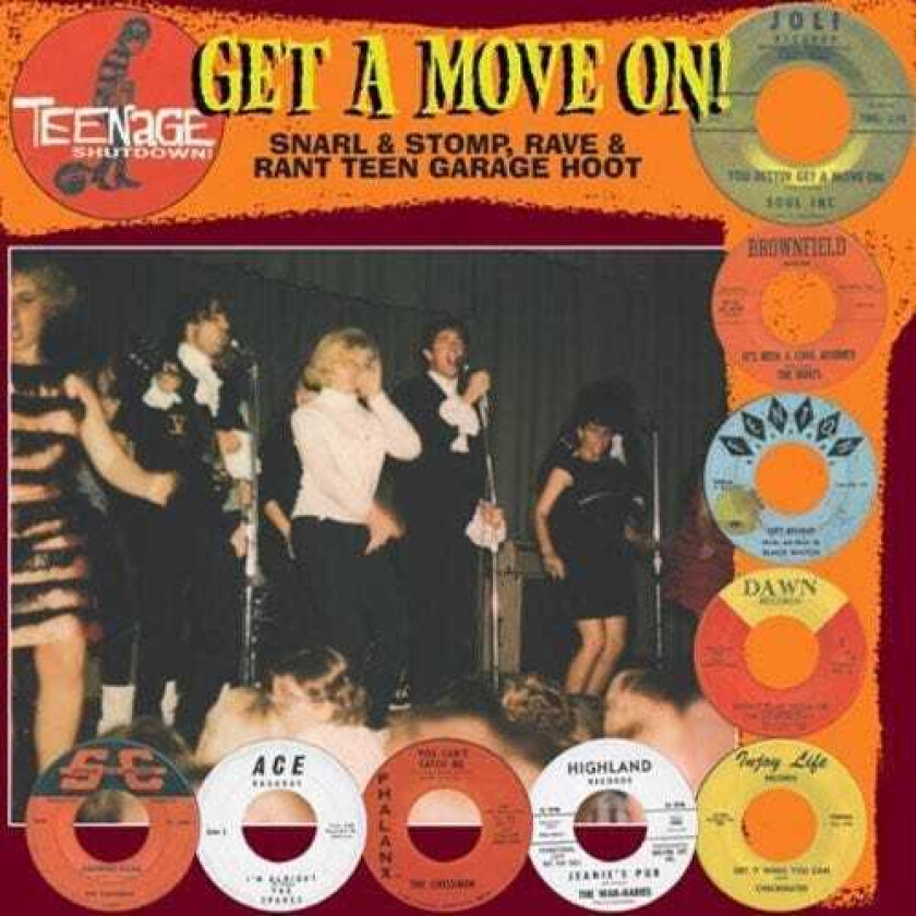 Diverse Artister, Diverse Rock  Teenage Shut Down  Get A Move On!  LP/Vinyl