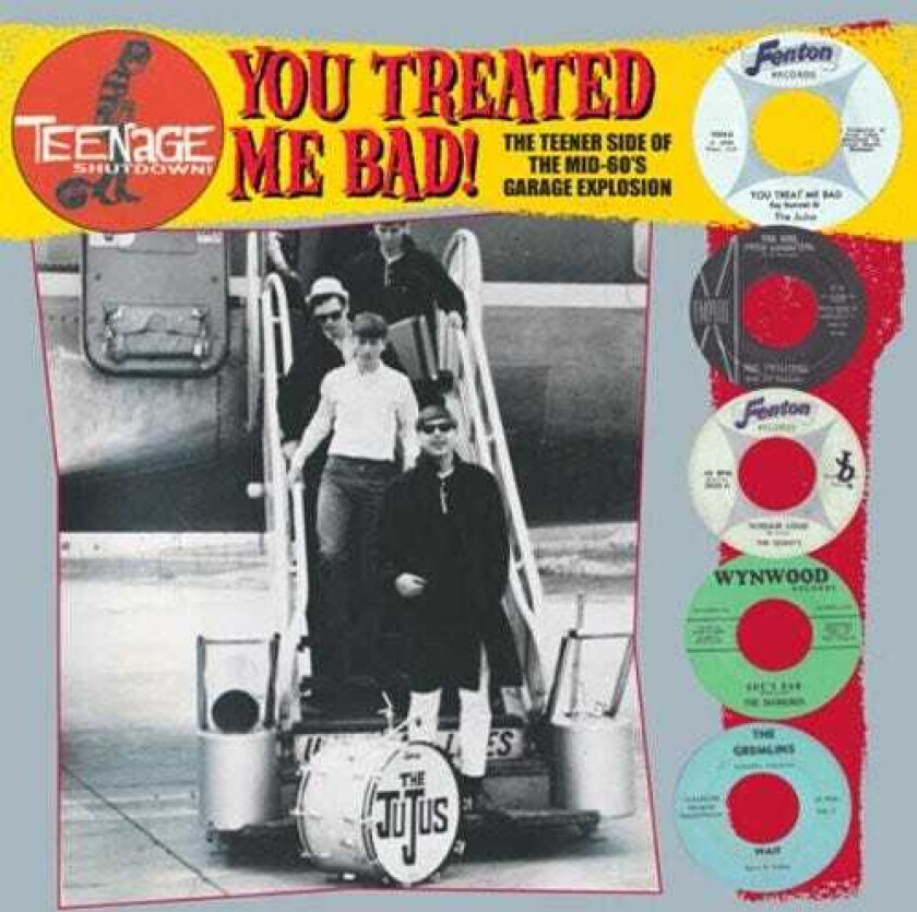 Diverse Artister, Diverse Rock Teenage Shut Down You Treated Me Bad LP/Vinyl