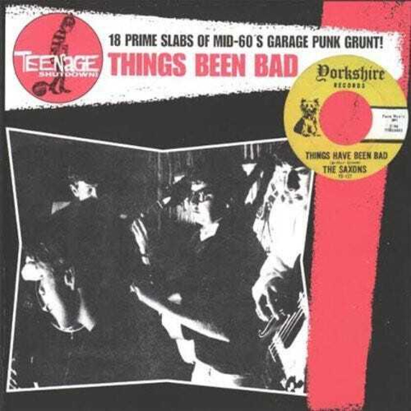 Diverse Artister, Diverse Rock  Teenage Shut Down  Things Been Bad  LP/Vinyl