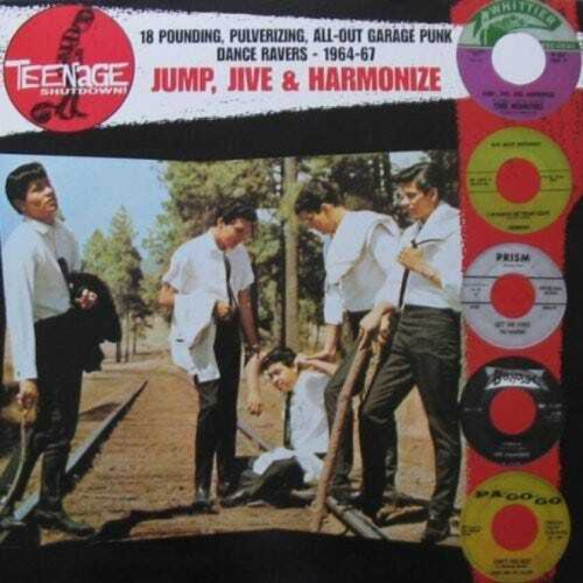 Diverse Artister, Diverse Rock Teenage Shut Down Jump, Jive And Harm LP/Vinyl