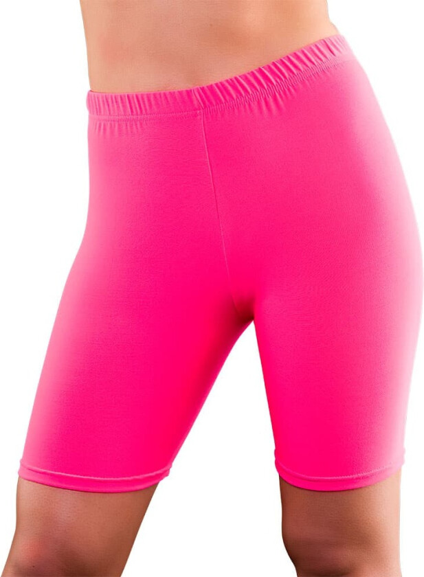 Bilde av 80-talls Sykkelshorts, Neon rosa, XS/S