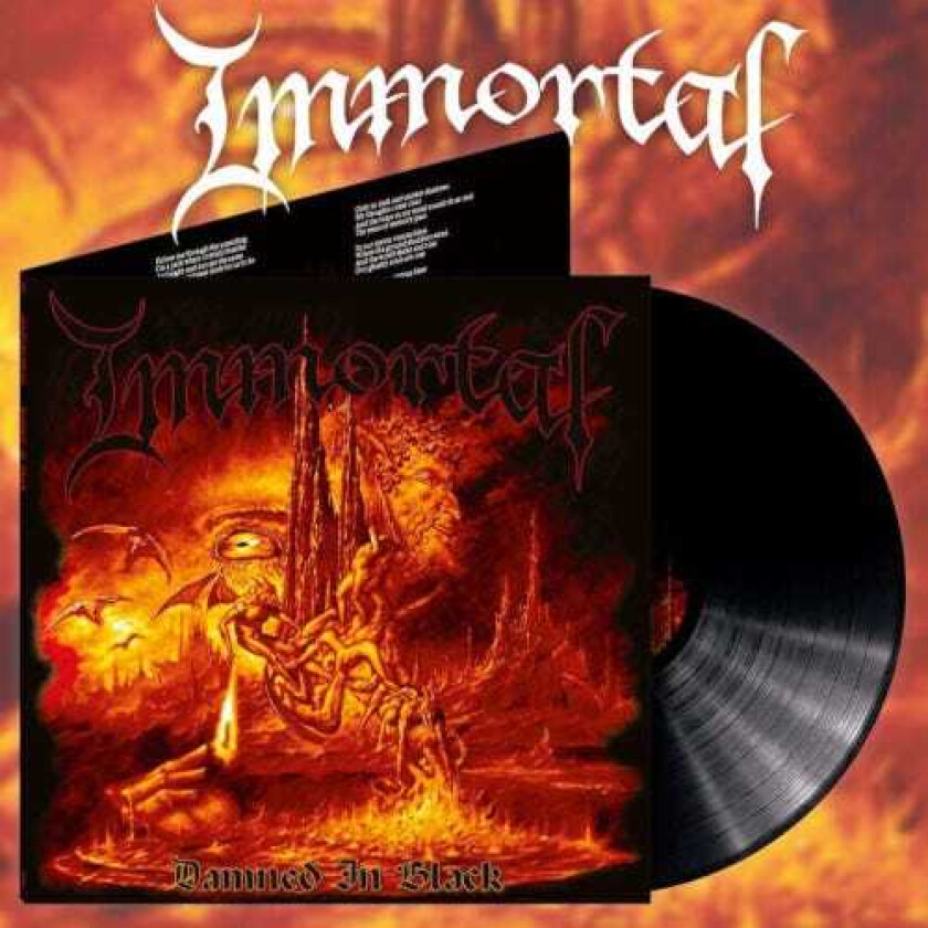 Immortal Damned In Black (Alternative Artwork) LP/Vinyl