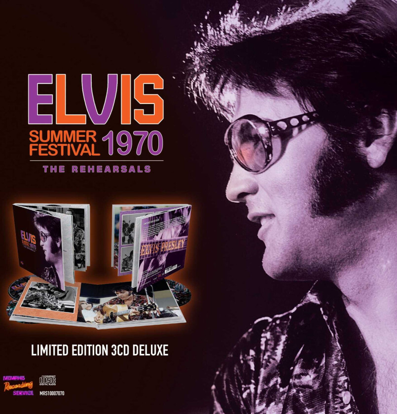 Elvis Presley  Summer Festival 1970: The Rehersals  CD