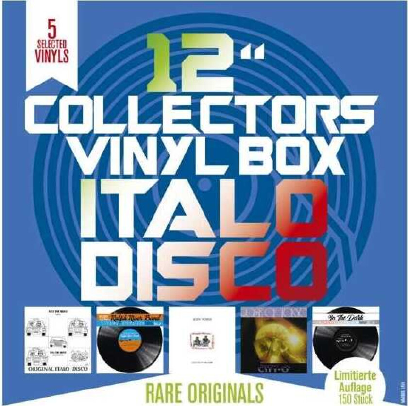 Diverse Artister, Diverse Electronica  12" Collector's Vinyl Box: Ital  LP/Vinyl