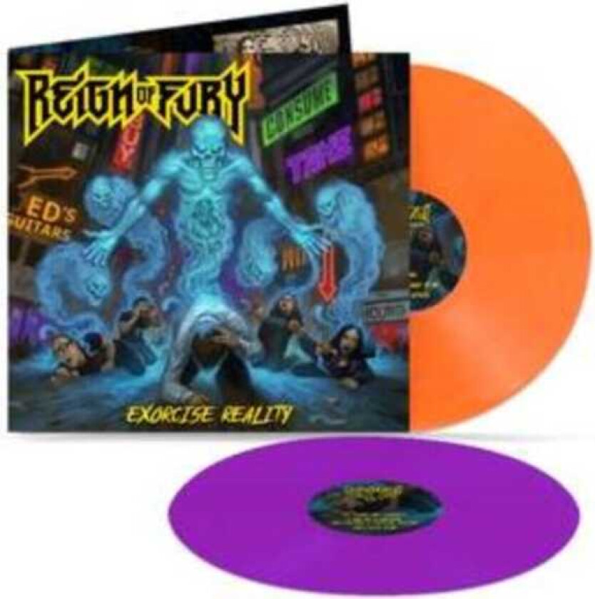 Reign Of Fury Exorcise Reality LP/Vinyl