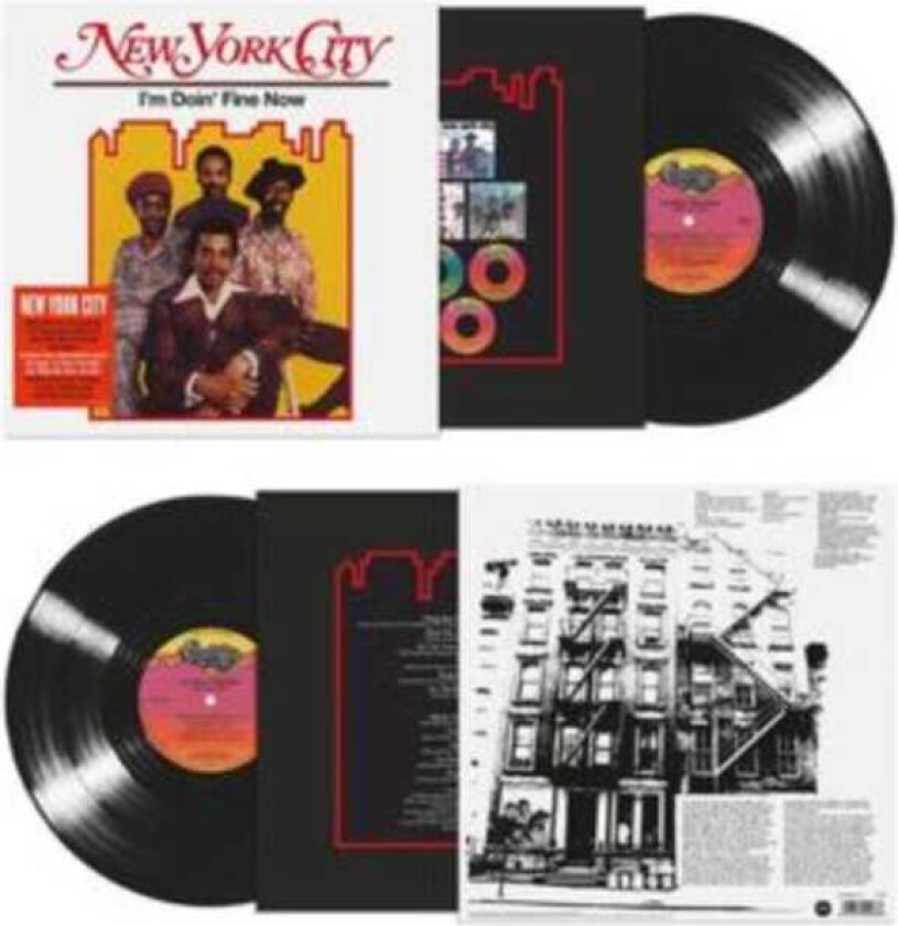 New York City I'm Doin' Fine Now LP/Vinyl