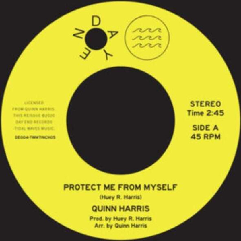 Quinn Harris Protect Me From Myself LP/Vinyl